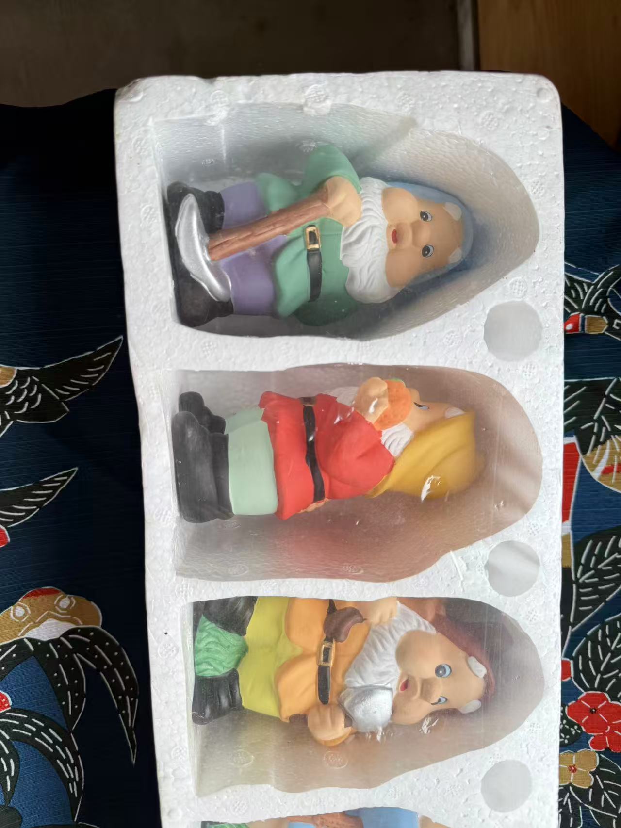 戸外装飾ノーム　7人小人セット　現品のみ